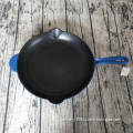 Enamel cast iron skillet,cast iron frying pan